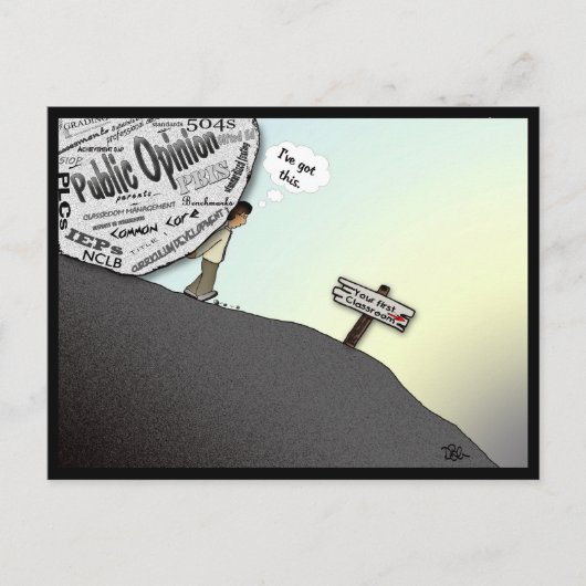 初めての教室得 ポストカード (正面)