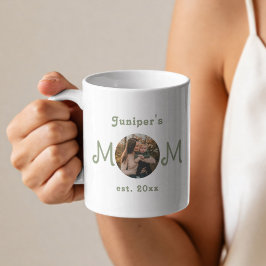 初めての母の日におすすめのマグカップ「New Mom Established First Mothe コーヒーマグカップ