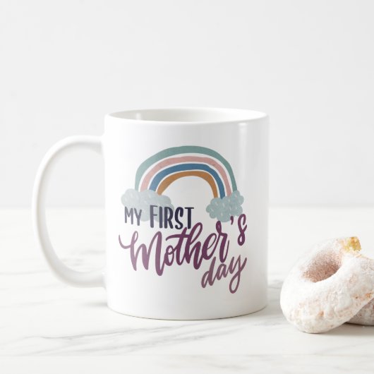 初めての母の日 コーヒーマグカップ (ドーナツ)