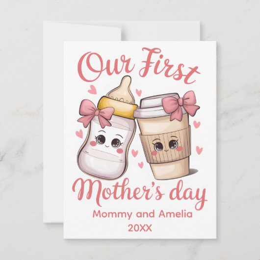 初めての母の日 シーズンカード (正面)