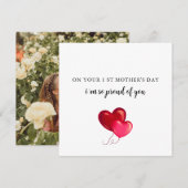 初めての母の日　ブルームマザーズデー フォトカード シーズンカード (正面/裏面)