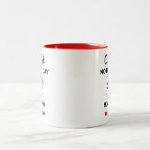 初めての母の日、初めての母の日ギフト ツートーンマグカップ (中央)