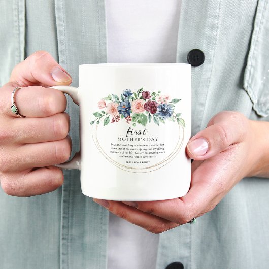 初めての母の日 Sweet+Floral コーヒーマグカップ