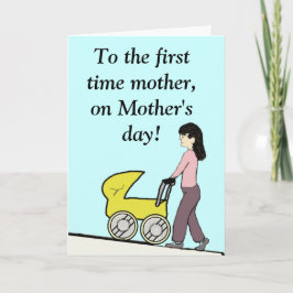 初めての母カード カード