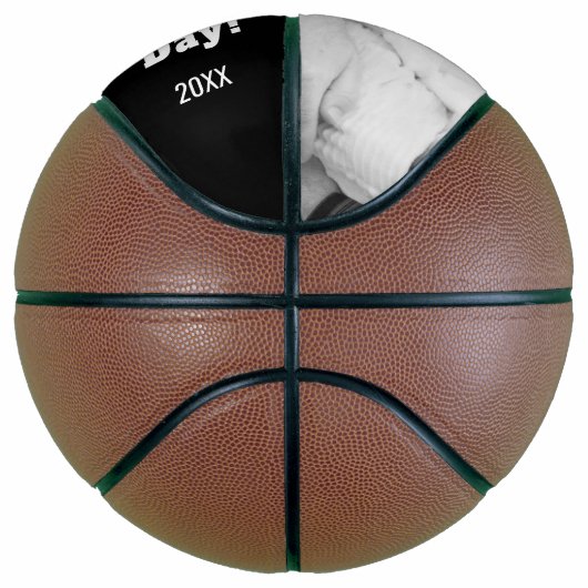 初めての父の日の写真を作カスタム成 バスケットボール (右)