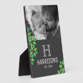 初めての父の日の写真を作成 フォトプラーク (側面)