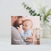 初めての父の日の写真 シーズンカード (スタンド正面)