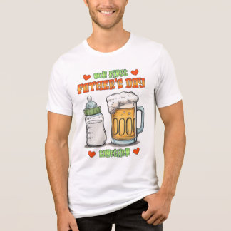 初めての父の日を一緒に – ボトル&ビール トライブレンドTシャツ