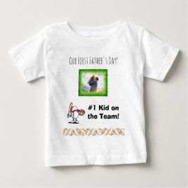 初めての父の日ベビーTシャツ ベビーTシャツ