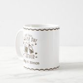 初めての父の日一緒にマグカップ コーヒーマグカップ (正面左)
