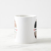 初めての父の日 たまごモチーフ 4枚の写真 コーヒーマグカップ (中央)