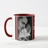 初めての父の日、フォトマルーンさん マグカップ (左)