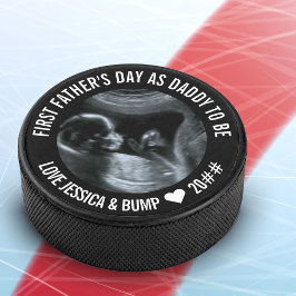 初めての父の日 Daddy to Be 超音波写真 アイスホッケーパック