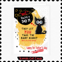 初めての父の日 Scaredy Cat "1st" Father's Day