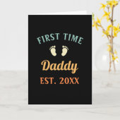 初めての父の父の日 カード (黄色い花)