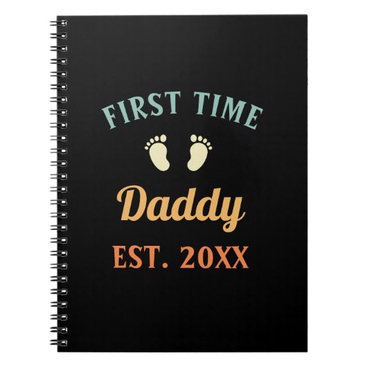 初めての父の父の日 ノートブック (正面)