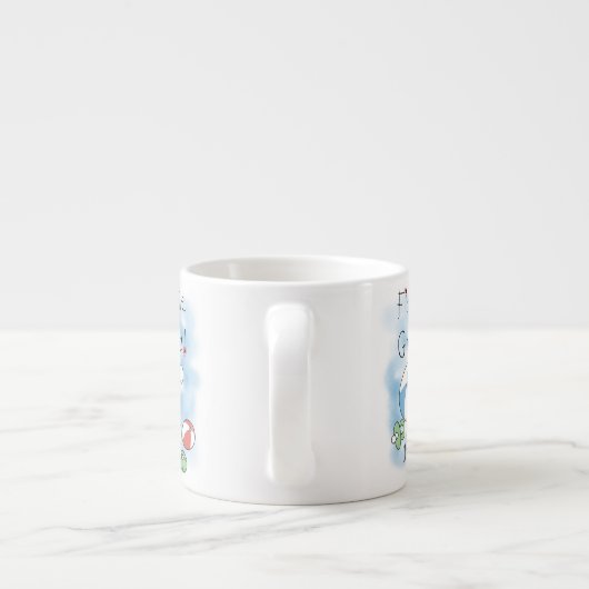 . .初めての男の子のおばあちゃん エスプレッソカップ (裏面)