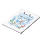 . .初めての男の子のおばあちゃん ノートパッド (回転)