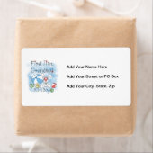 . .初めての男の子のおばあちゃん ラベル (インサイチュ)