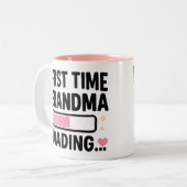 初めての祖母のロード ツートーンマグカップ (正面左)