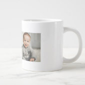 初めての祖母の写真 ジャンボコーヒーマグカップ (右)