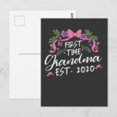 初めての祖母 2020年 ファミリー ポストカード (正面/裏面)