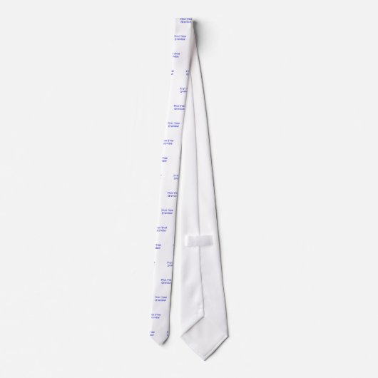 初めての祖父 ネクタイ (裏面)