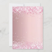 初めての聖体拝領のバラ色 招待状 (裏面)