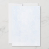 初めての聖体拝領の招待状 女の子の招待状 招待状 (裏面)