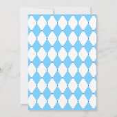 初めての聖体拝領の杯と十字架 招待状 (裏面)