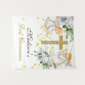 初めての聖体拝領天使グリッター男女兼用 タペストリー (正面(横))