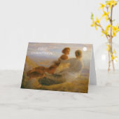 初めての聖体拝領 カード (黄色い花)