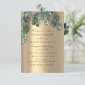 初めての聖体拝領  キリスト教 イベント 十字架 ゴールド 招待状 (スタンド正面)