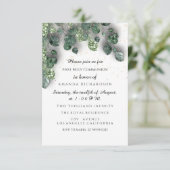 初めての聖体拝領  キリスト教 イベント 十字架 白 招待状 (スタンド正面)