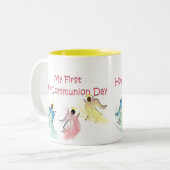 初めての聖餐式 ツートーンマグカップ (正面左)