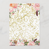 初めての誕生日タイムカプセルカード エンクロージャーカード (裏面)