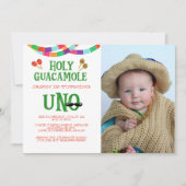 初めての誕生日パーティー - フォト 招待状 (正面)