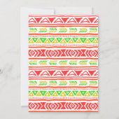 初めての誕生日パーティー - フォト 招待状 (裏面)