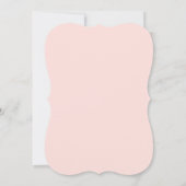 初めての誕生日 かわいいテディベア ハートバルーン 招待状 (裏面)