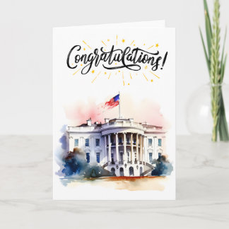 初めての選挙おめでとう カード