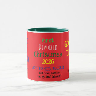 初めての離婚後のクリスマス マグカップ