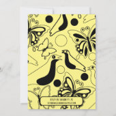 初めての食事 米アンナプラシャン ベンガル式 カスタマイズ可能 招待状 (裏面)