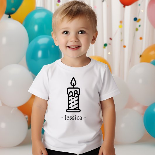 初めての1歳の誕生日服 オーダーメイド 1歳 ベビーTシャツ