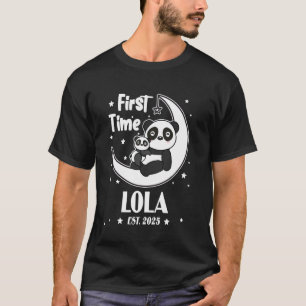 初めてのLola EST. 2025 母の日 かわいいハート Tシャツ