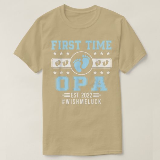 初めてオパエスト Tシャツ (デザイン正面)