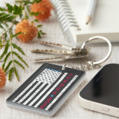 初めてディーディーダディに昇進パパ キーホルダー (正面右)