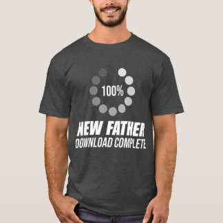 初めてパパになるメンズのためのダウンロード ダディ Tシャツ