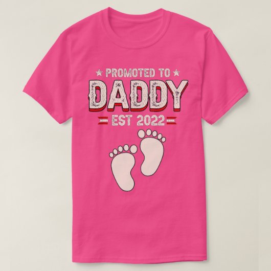 初めてパパに昇進2022 Fanteers Day New Tシャツ (デザイン正面)