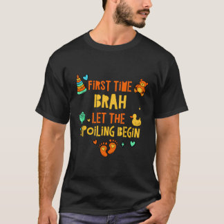 初めてブライがスプリングのスープを始おもしろいめる Tシャツ