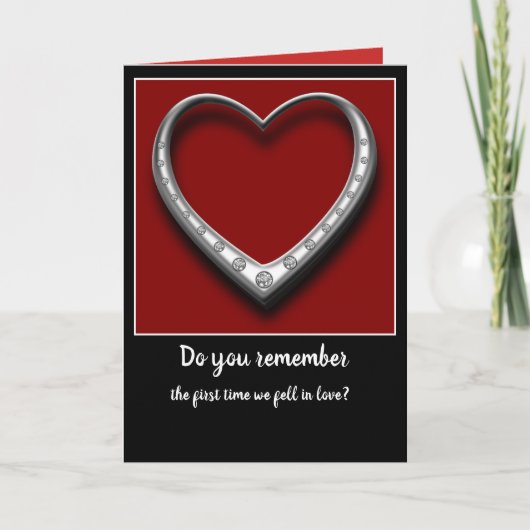 初めてラブカードに落ちた カード (正面)